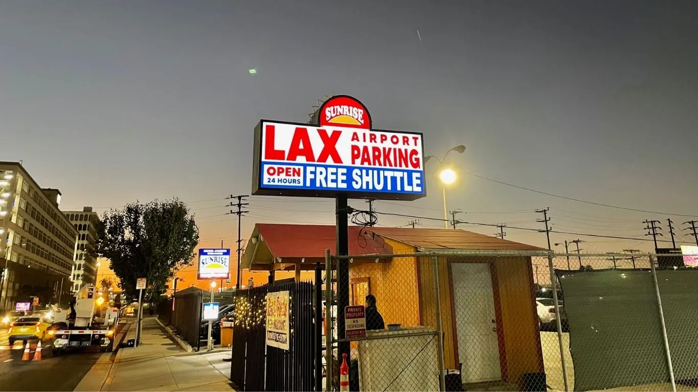 Light box signs example